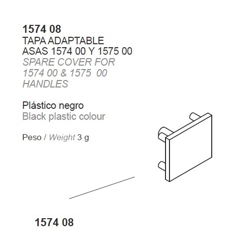 PERCHA ADAPTABLE ASAS 157400 Y 157500